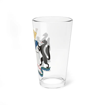 Coat of Arms of Novosibirsk (Russia) (Coat of Arms) Pint Glass 16oz - Go Mug Yourself