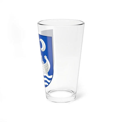Coat of arms of Nørre Sundby (Denmark) (Coat of Arms) Pint Glass 16oz - Go Mug Yourself