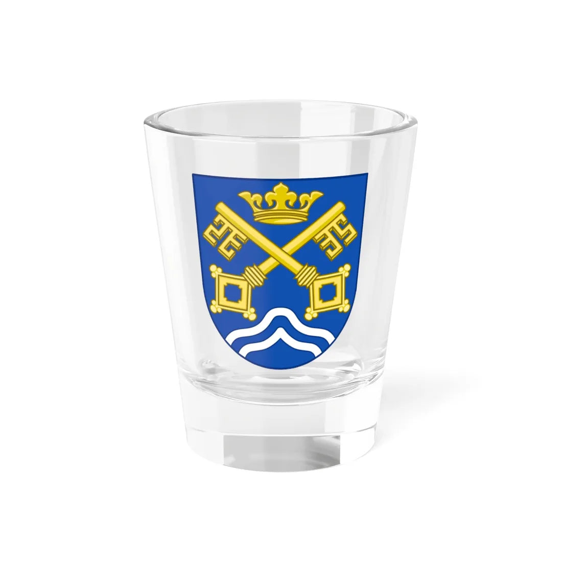 Coat of arms of Næstved (Denmark) (Coat of Arms) Shot Glass 1.5oz 1.5oz - Go Mug Yourself