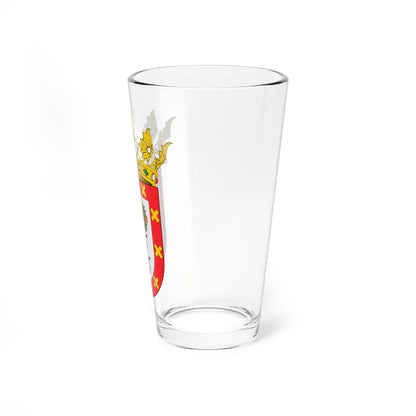 Coat of arms of Nueva Vizcaya (Mexico) (Coat of Arms) Pint Glass 16oz - Go Mug Yourself