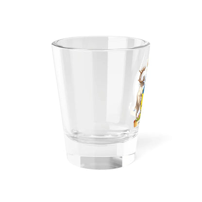 Coat of arms of Nunavut (Canada) (Coat of Arms) Shot Glass 1.5oz - Go Mug Yourself