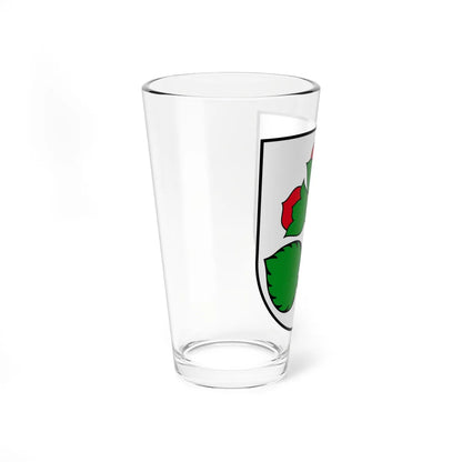 Coat of arms of Nusshof (Switzerland) (Coat of Arms) Pint Glass 16oz - Go Mug Yourself