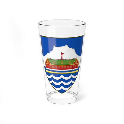 Coat of arms of Nuuk (Coat of Arms) Pint Glass 16oz 16oz - Go Mug Yourself