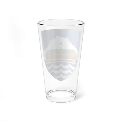 Coat of arms of Nuuk (Coat of Arms) Pint Glass 16oz - Go Mug Yourself
