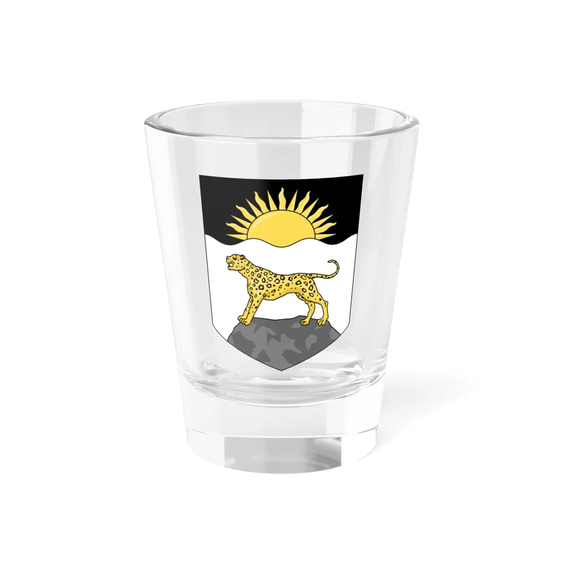 Coat of arms of Nyasaland 1914-1925 (Malawi) (Coat of Arms) Shot Glass 1.5oz 1.5oz - Go Mug Yourself