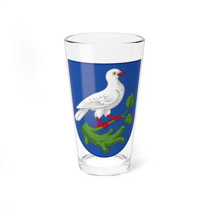 Coat of arms of Nykøbing Mors (Denmark) (Coat of Arms) Pint Glass 16oz 16oz - Go Mug Yourself
