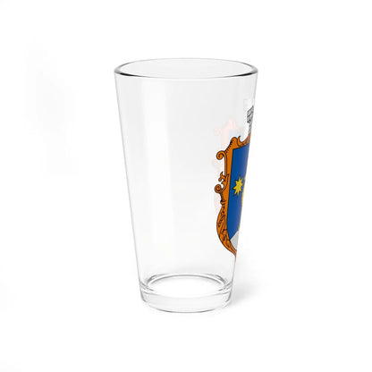 Coat of Arms of Nyzhankovychi (Ukraine) (Coat of Arms) Pint Glass 16oz - Go Mug Yourself