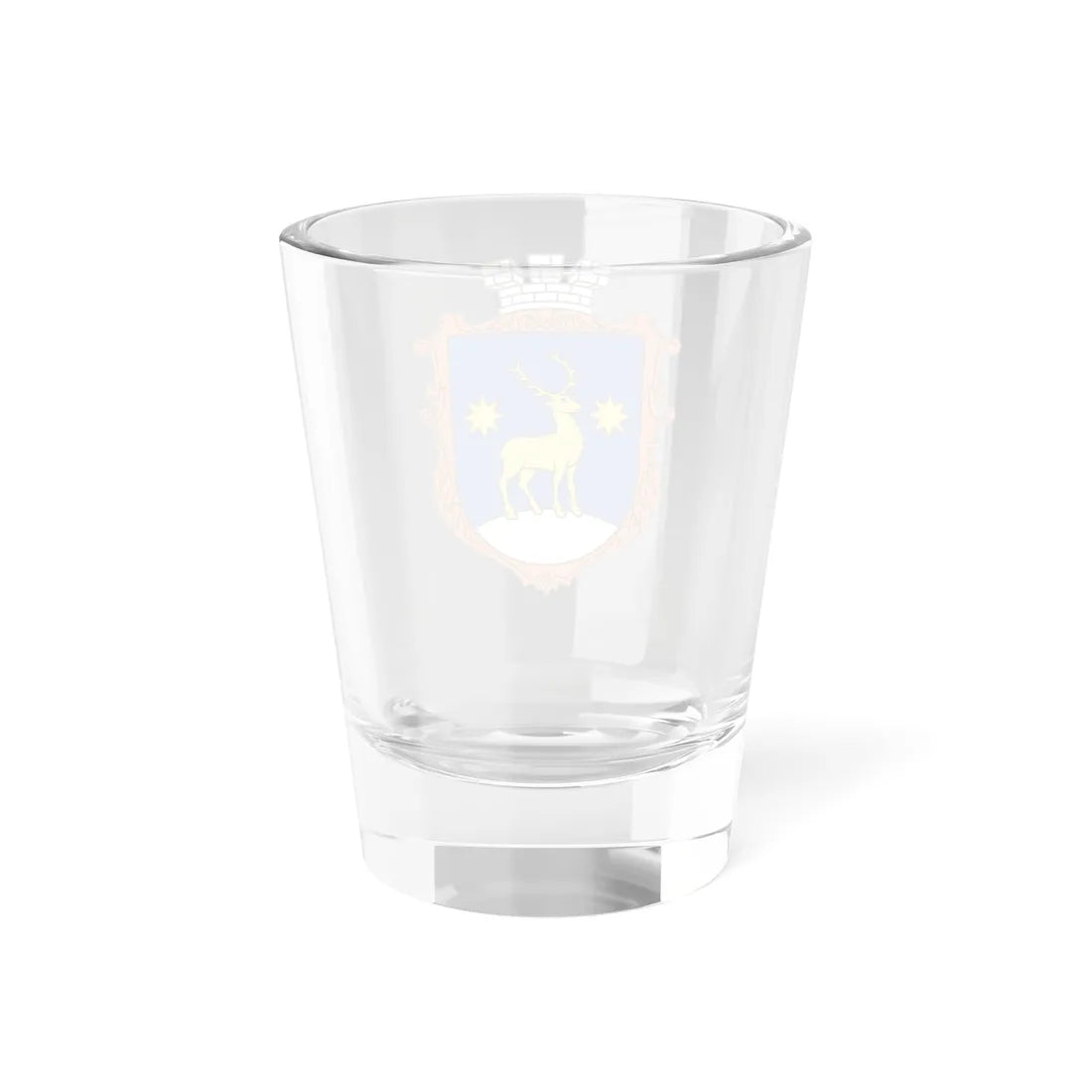 Coat of Arms of Nyzhankovychi (Ukraine) (Coat of Arms) Shot Glass 1.5oz - Go Mug Yourself