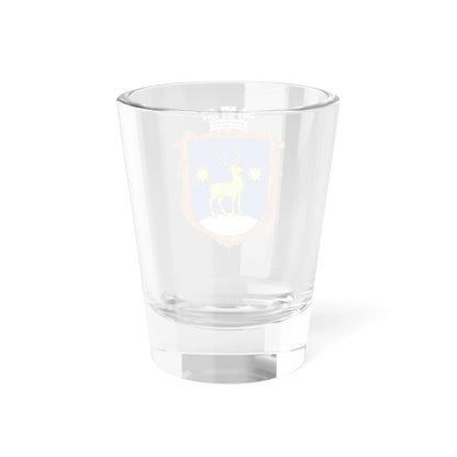 Coat of Arms of Nyzhankovychi (Ukraine) (Coat of Arms) Shot Glass 1.5oz - Go Mug Yourself