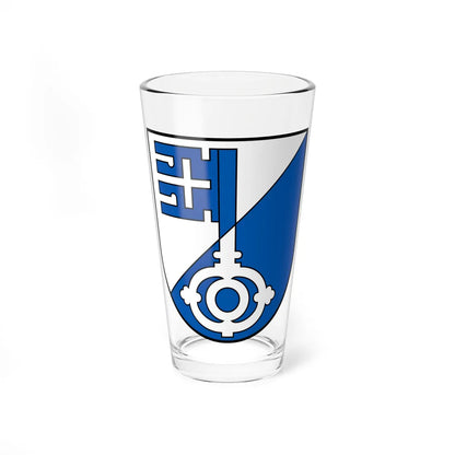 Coat of arms of Oberdorf BL (Switzerland) (Coat of Arms) Pint Glass 16oz 16oz - Go Mug Yourself