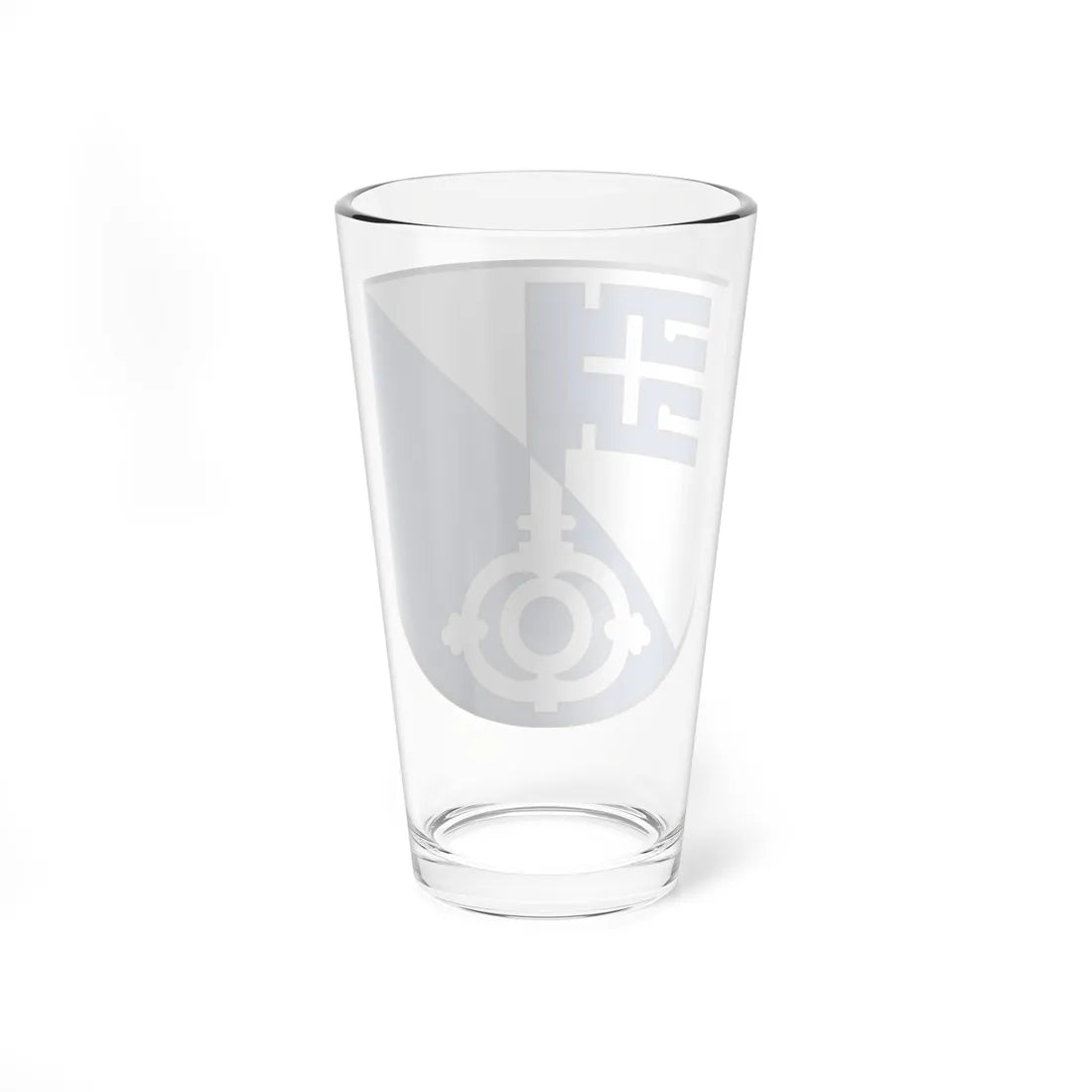 Coat of arms of Oberdorf BL (Switzerland) (Coat of Arms) Pint Glass 16oz - Go Mug Yourself