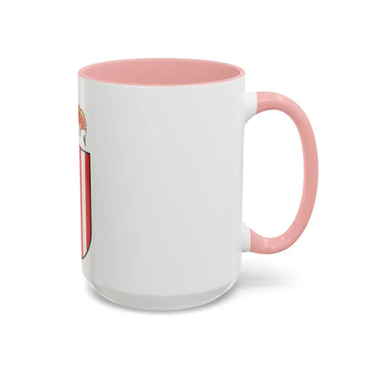 Coat of Arms of Oberoesterreich Austria - Accent Coffee Mug - Go Mug Yourself