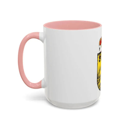 Coat of Arms of Oberoesterreich Austria - Accent Coffee Mug - Go Mug Yourself