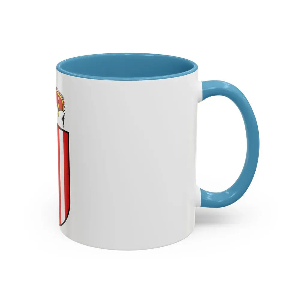 Coat of Arms of Oberoesterreich Austria - Accent Coffee Mug - Go Mug Yourself