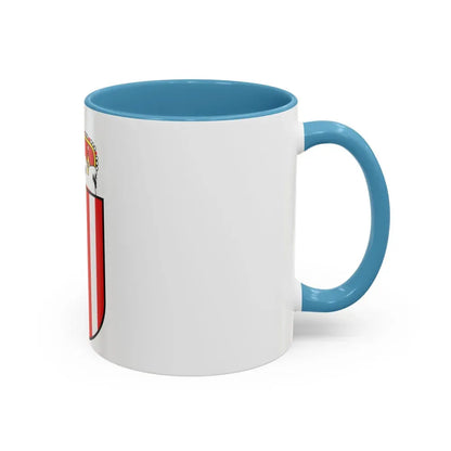 Coat of Arms of Oberoesterreich Austria - Accent Coffee Mug - Go Mug Yourself
