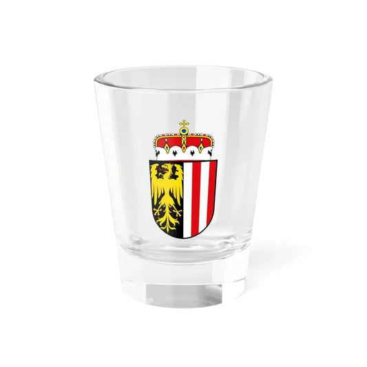 Coat of Arms of Oberoesterreich Austria - Shot Glass 1.5oz 1.5oz - Go Mug Yourself