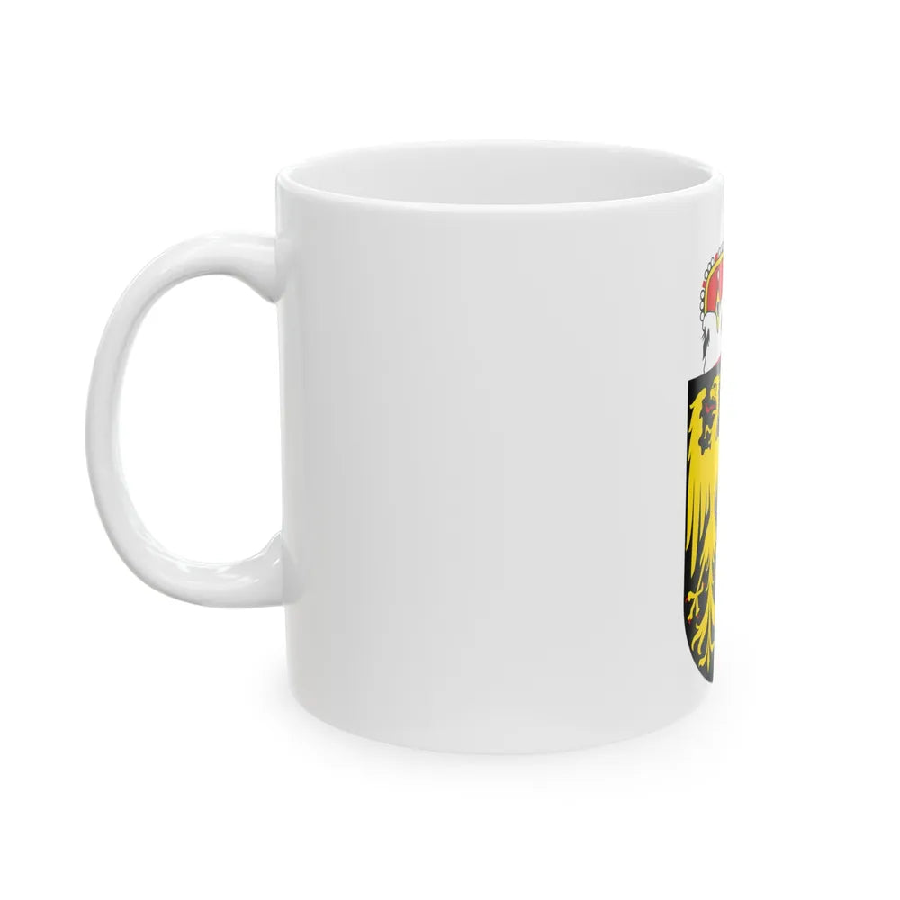 Coat of Arms of Oberoesterreich Austria - White Coffee Mug-Go Mug Yourself