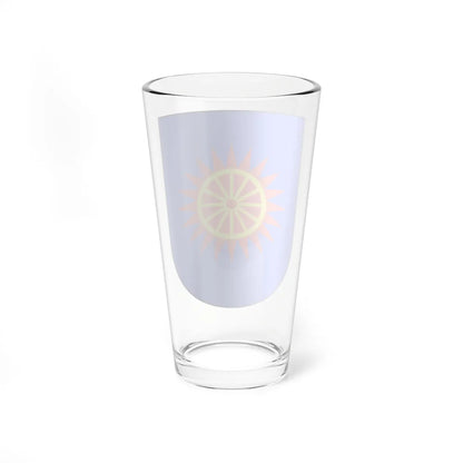 Coat of Arms of Obukhiv Raion (Ukraine) (Coat of Arms) Pint Glass 16oz - Go Mug Yourself