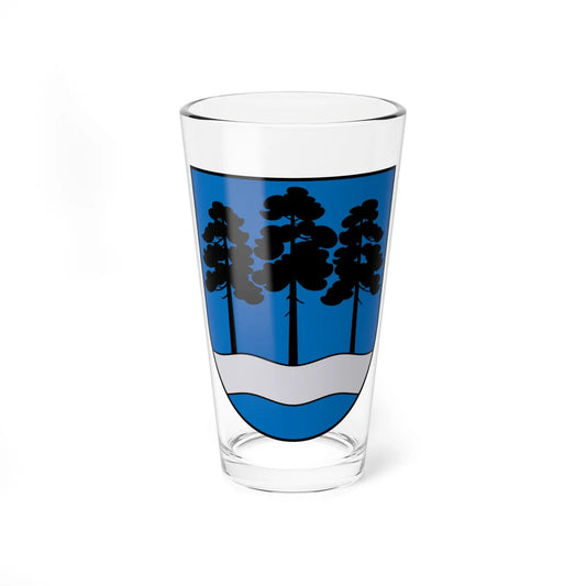 Coat of Arms of Ogre (Latvia) (Coat of Arms) Pint Glass 16oz 16oz - Go Mug Yourself