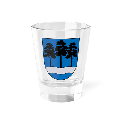 Coat of Arms of Ogre (Latvia) (Coat of Arms) Shot Glass 1.5oz 1.5oz - Go Mug Yourself
