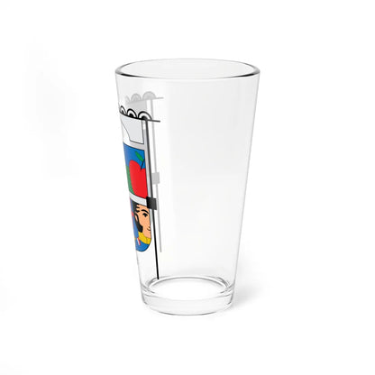 Coat of arms of OHiggins Region Chile (Chile) (Coat of Arms) Pint Glass 16oz - Go Mug Yourself