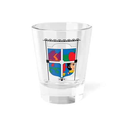 Coat of arms of OHiggins Region Chile (Chile) (Coat of Arms) Shot Glass 1.5oz 1.5oz - Go Mug Yourself