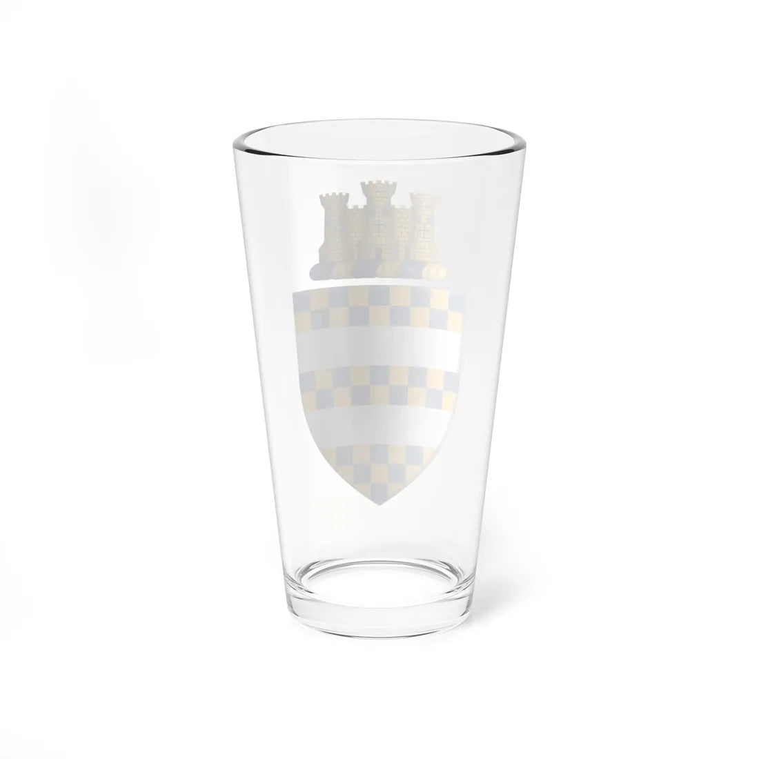 Coat of arms of Okehampton Town Council (England) (Coat of Arms) Pint Glass 16oz - Go Mug Yourself