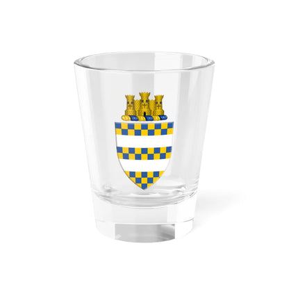 Coat of arms of Okehampton Town Council (England) (Coat of Arms) Shot Glass 1.5oz 1.5oz - Go Mug Yourself