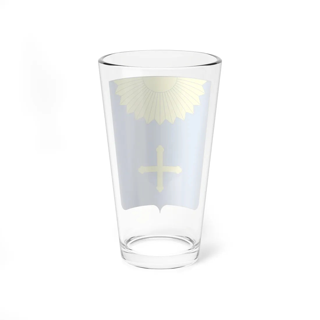 Coat of Arms of Okhtyrka (Ukraine) (Coat of Arms) Pint Glass 16oz - Go Mug Yourself
