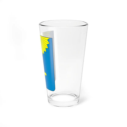 Coat of Arms of Okhtyrka (Ukraine) (Coat of Arms) Pint Glass 16oz - Go Mug Yourself