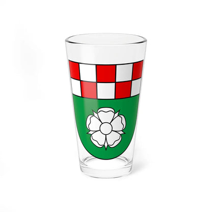 Coat of arms of Olsberg AG (Switzerland) (Coat of Arms) Pint Glass 16oz 16oz - Go Mug Yourself