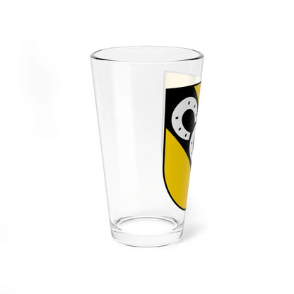 Coat of arms of Oltingen (Switzerland) (Coat of Arms) Pint Glass 16oz - Go Mug Yourself