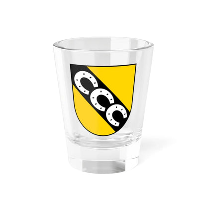 Coat of arms of Oltingen (Switzerland) (Coat of Arms) Shot Glass 1.5oz 1.5oz - Go Mug Yourself