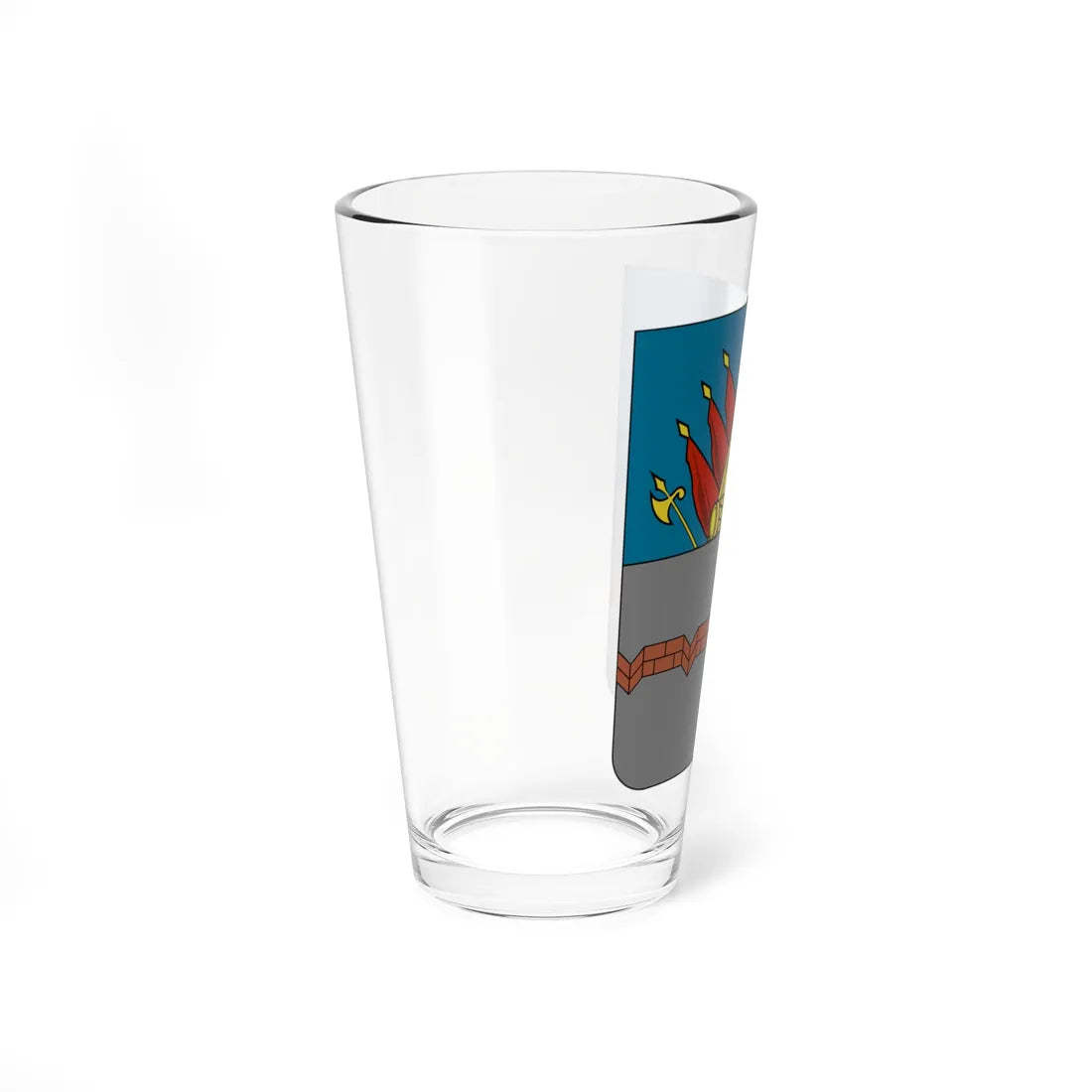 Coat of Arms of Omsk 1785 (Russia) (Coat of Arms) Pint Glass 16oz - Go Mug Yourself