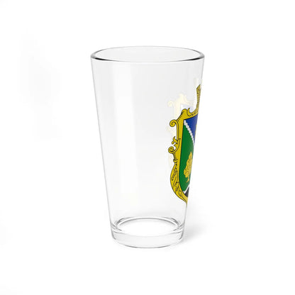 Coat of arms of Onikiieve (Ukraine) (Coat of Arms) Pint Glass 16oz - Go Mug Yourself