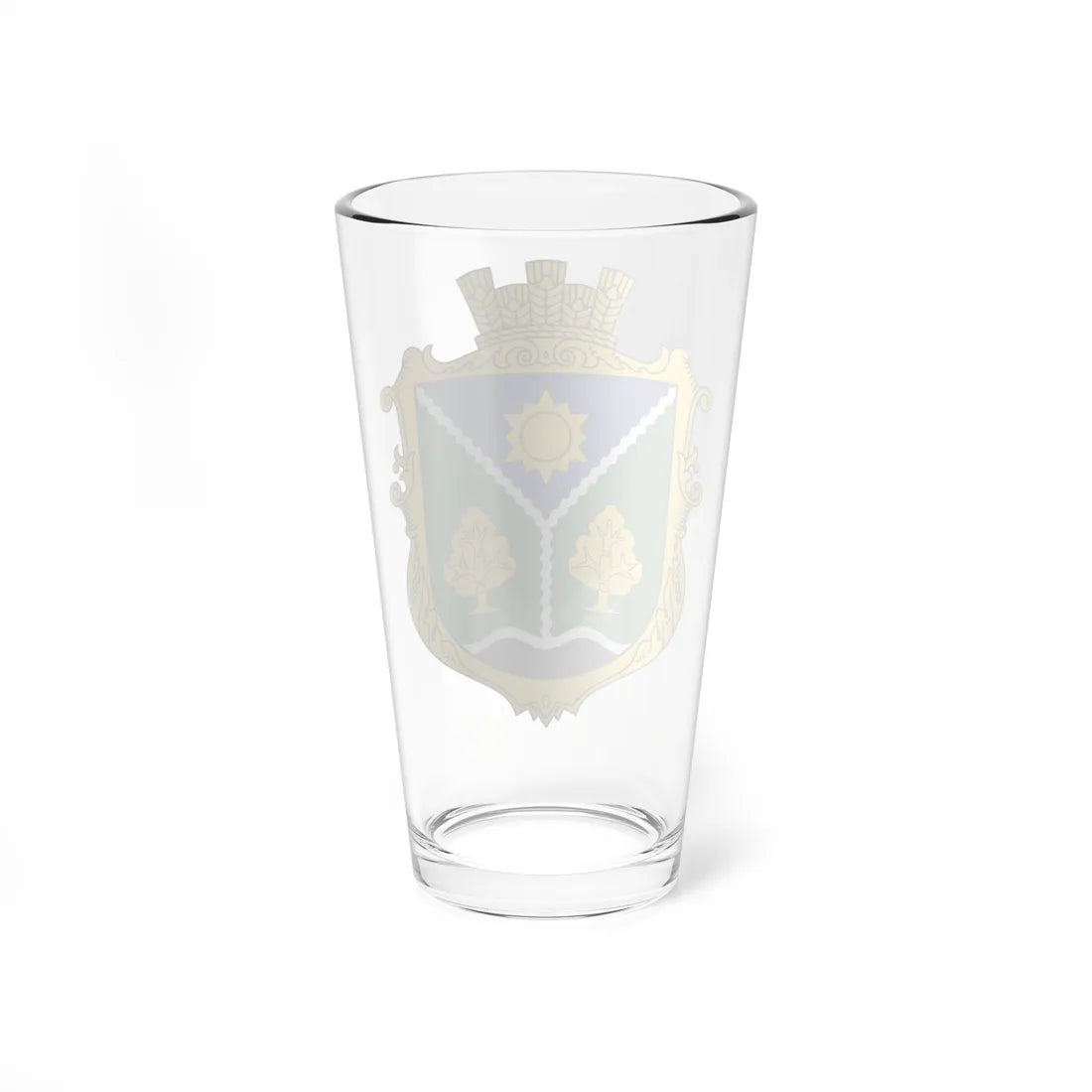 Coat of arms of Onikiieve (Ukraine) (Coat of Arms) Pint Glass 16oz - Go Mug Yourself