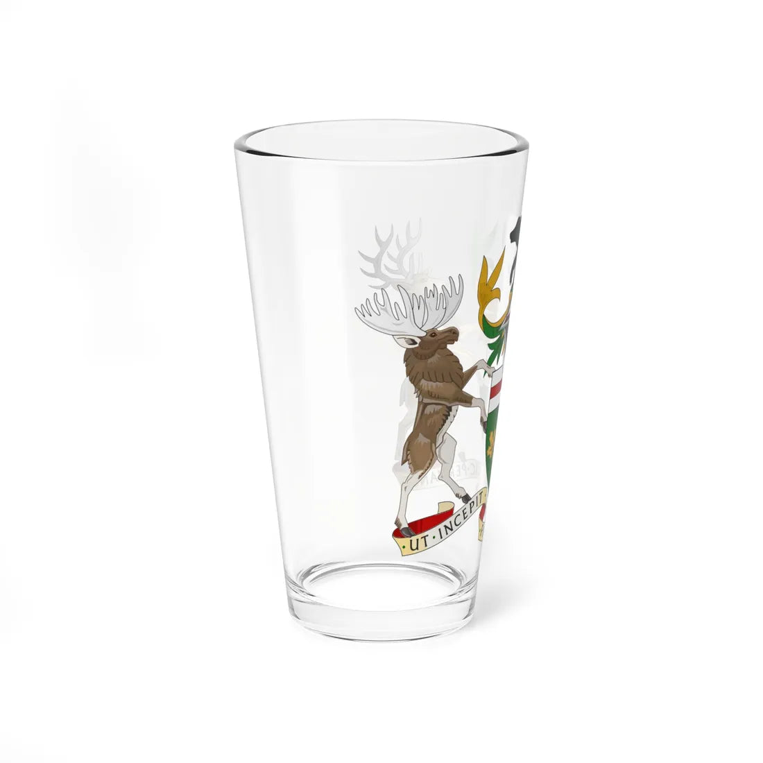 Coat of arms of Ontario (Canada) (Coat of Arms) Pint Glass 16oz - Go Mug Yourself