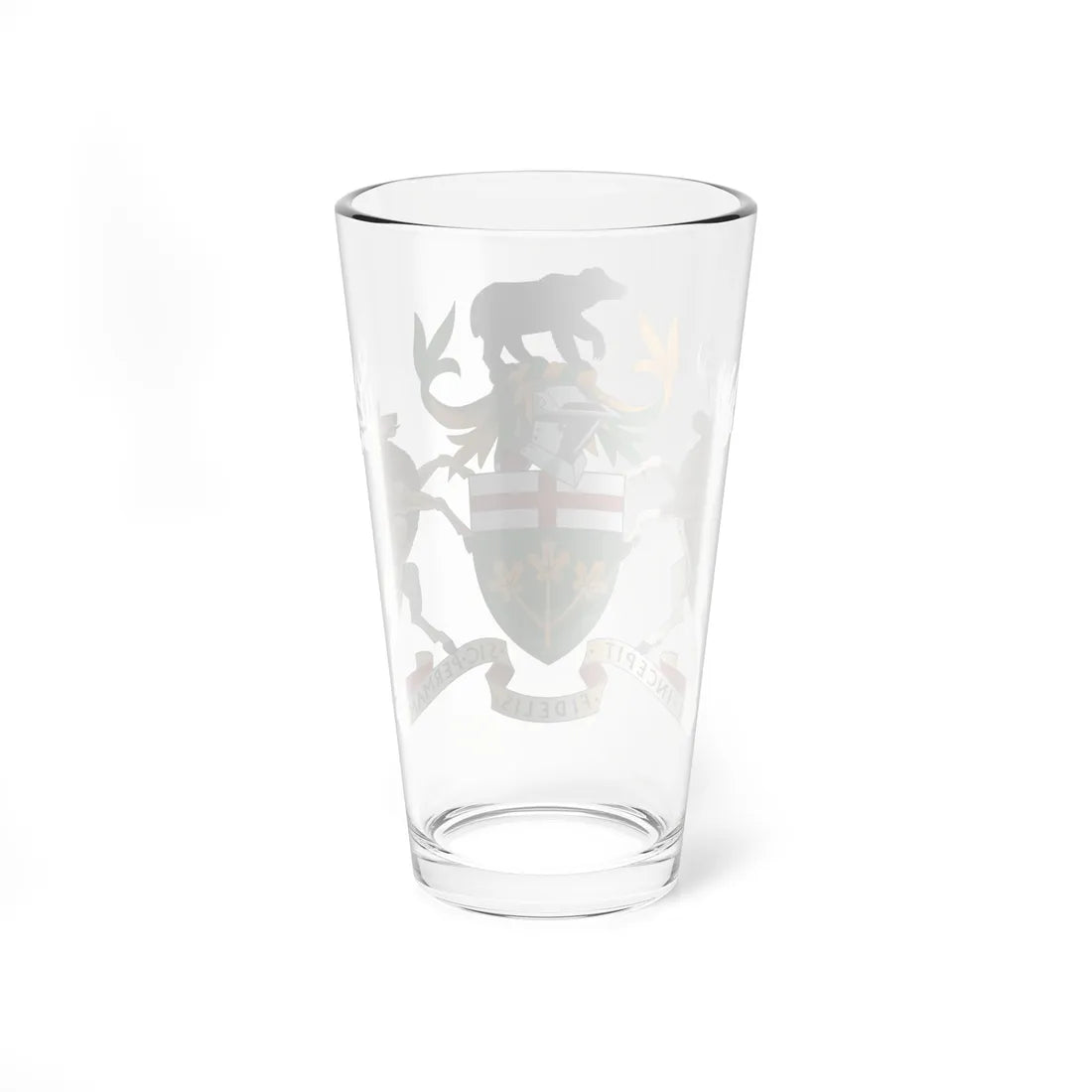 Coat of arms of Ontario (Canada) (Coat of Arms) Pint Glass 16oz - Go Mug Yourself
