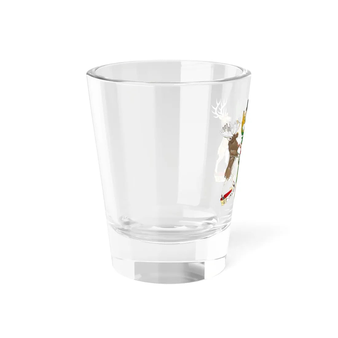 Coat of arms of Ontario (Canada) (Coat of Arms) Shot Glass 1.5oz - Go Mug Yourself