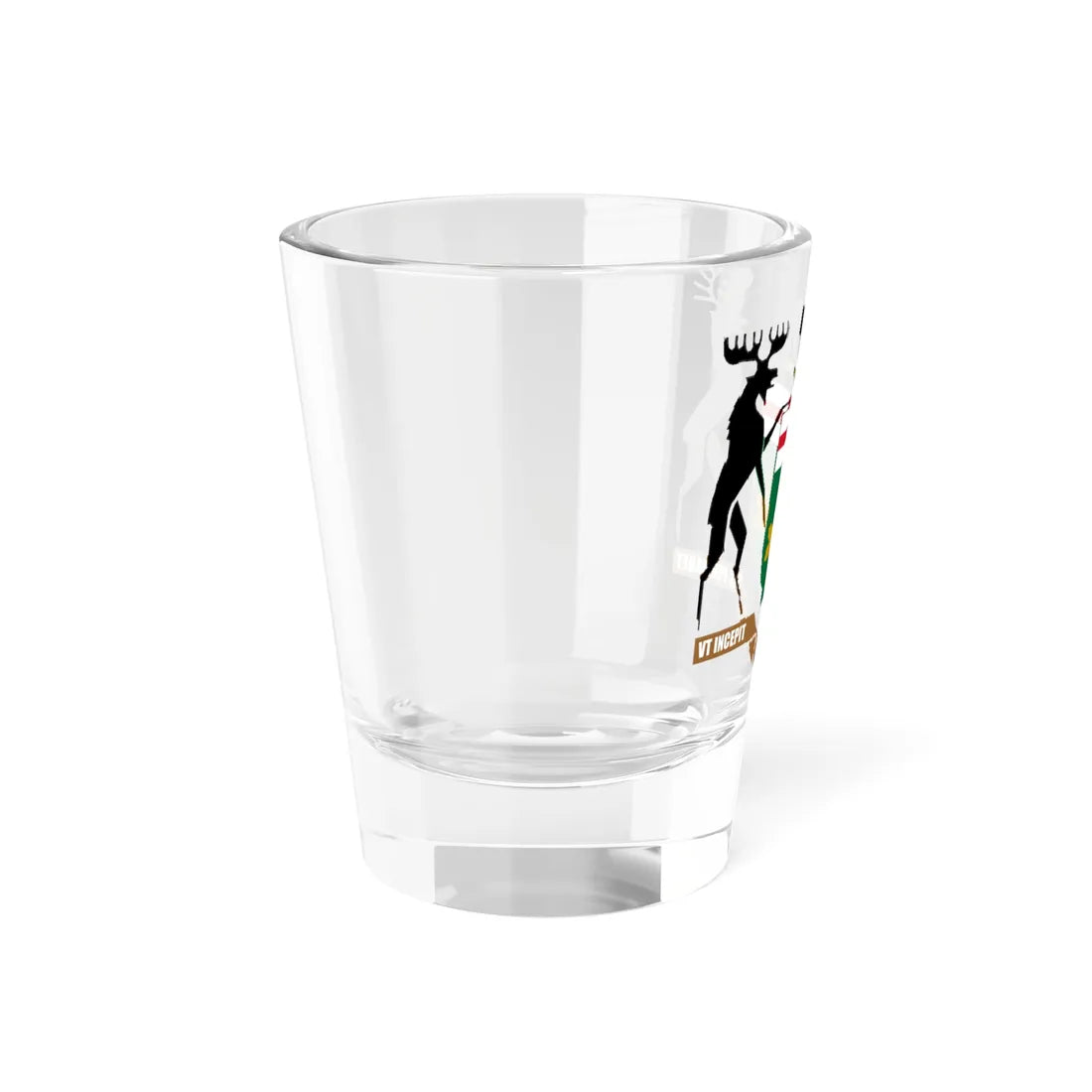 Coat of arms of Ontario HM Government (Canada) (Coat of Arms) Shot Glass 1.5oz - Go Mug Yourself