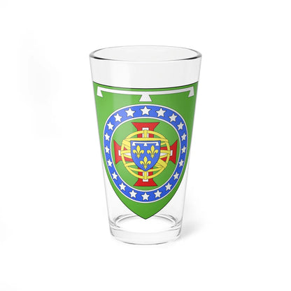 Coat of arms of Orléans-Braganza heir (Brazil) (Coat of Arms) Pint Glass 16oz 16oz - Go Mug Yourself