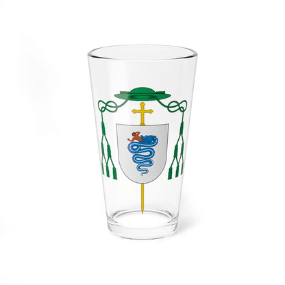 Coat of arms of Ortensio Visconti (Italy) (Coat of Arms) Pint Glass 16oz 16oz - Go Mug Yourself