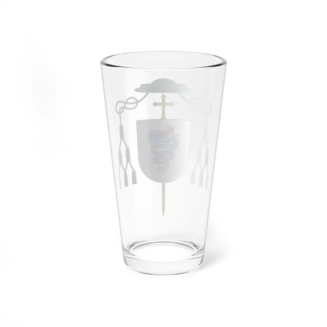 Coat of arms of Ortensio Visconti (Italy) (Coat of Arms) Pint Glass 16oz - Go Mug Yourself