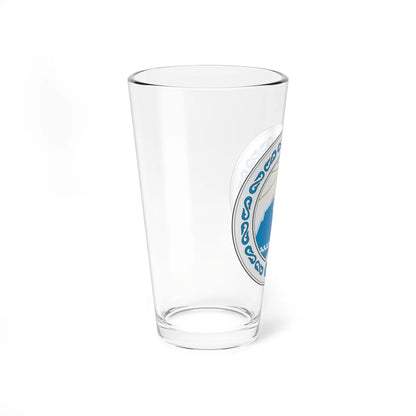 Coat of arms of Osh (Kyrgyzstan) (Coat of Arms) Pint Glass 16oz - Go Mug Yourself