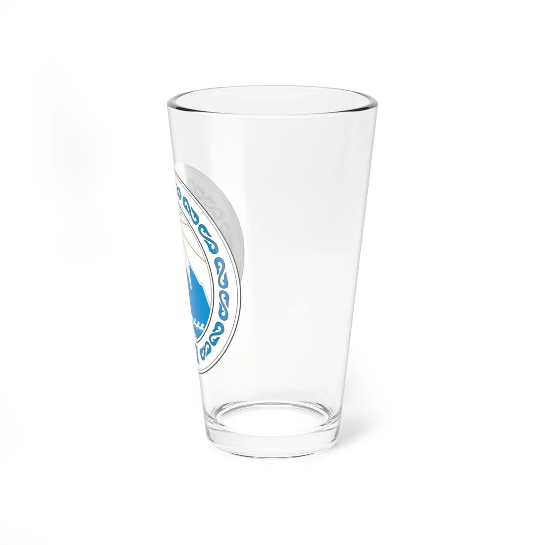 Coat of arms of Osh (Kyrgyzstan) (Coat of Arms) Pint Glass 16oz - Go Mug Yourself