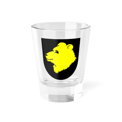 Coat of arms of Otepää Parish (Estonia) (Coat of Arms) Shot Glass 1.5oz 1.5oz - Go Mug Yourself