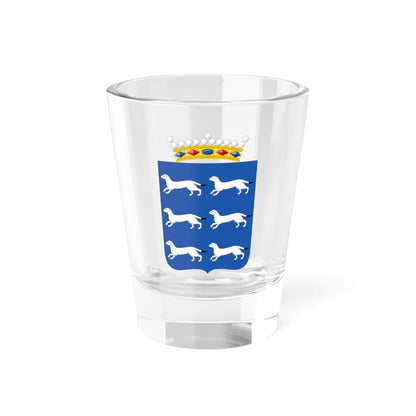 Coat of Arms of Oulu Province (Finland) (Coat of Arms) Shot Glass 1.5oz 1.5oz - Go Mug Yourself