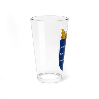 Coat of arms of Oulu Province newer (Finland) (Coat of Arms) Pint Glass 16oz - Go Mug Yourself