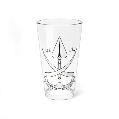 Coat of arms of Pahang (Malaysia) (Coat of Arms) Pint Glass 16oz 16oz - Go Mug Yourself