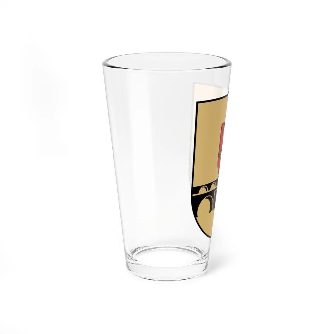 Coat of arms of Pakruojis Lithuania (Lithuania) (Coat of Arms) Pint Glass 16oz - Go Mug Yourself